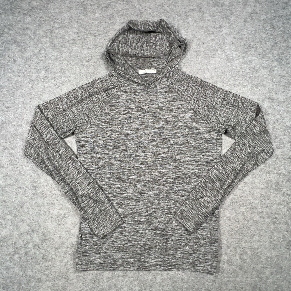 Outdoor Voices Hoodie Womens Medium Gray Heathered Long Sleeve Athletic  Casual